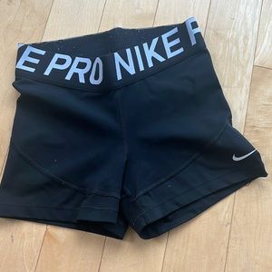 Nike pro shorts, size S